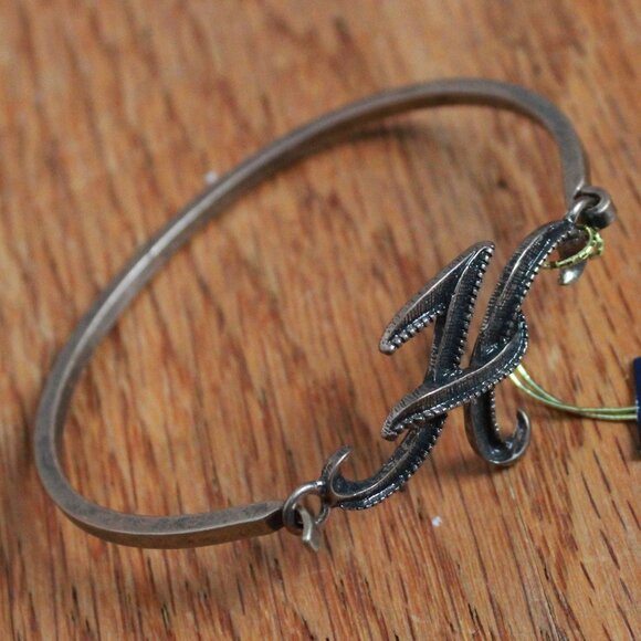 Niquea.D Initial Metal Bracelet - Picture 2 of 6